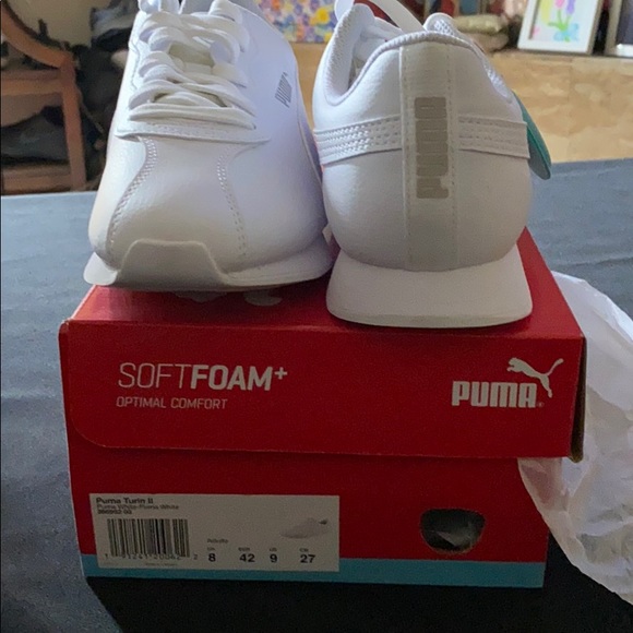 Men’s size 9 Puma white brand new - Picture 6 of 7